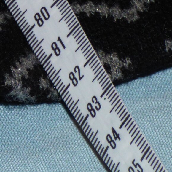 Telluride Black / Gray long cardigan sz L - Picture 6 of 16